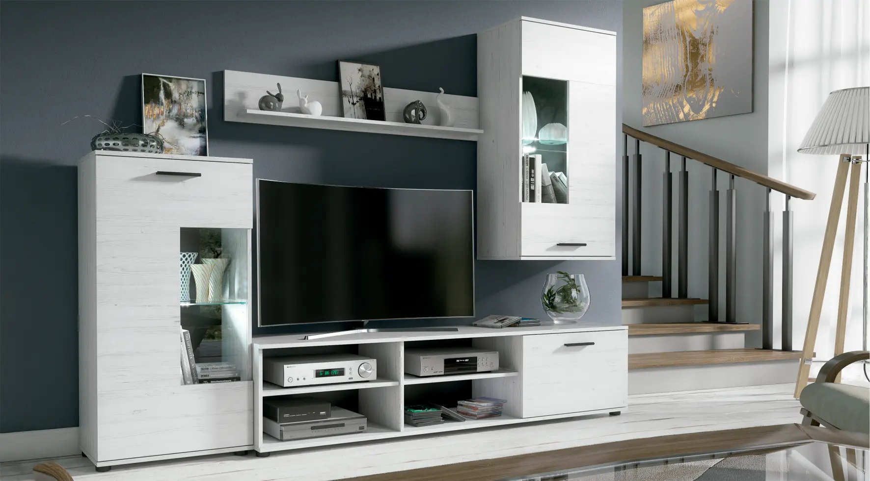 composicion-salon-antigona-229cm Composición de salón Antígona de 229cm color andersen pino