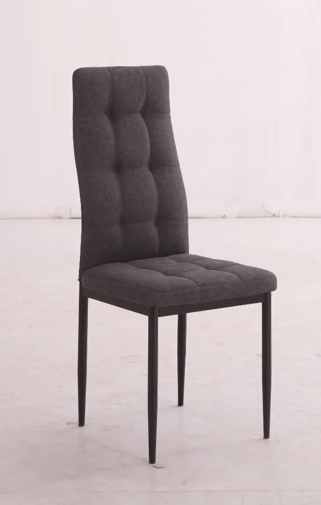 juego-6-sillas-zuni juego 6 sillas Zuni tapizadas en tela gris