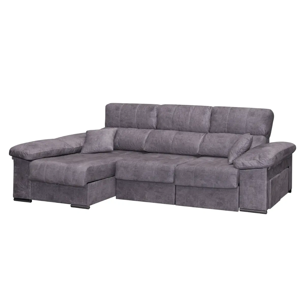 chaiselongue-cama-roma (1) chaiselongue cama Roma tapizado Magnol cemento Muebles Juvial