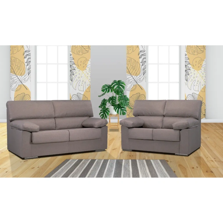 Conjunto de sofás Rubén 3+2 desenfundable