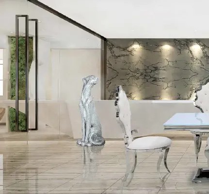 silla-trono-flor-plata Silla trono flor plata de lujo estructura metálica cromada tapizado piel sintética